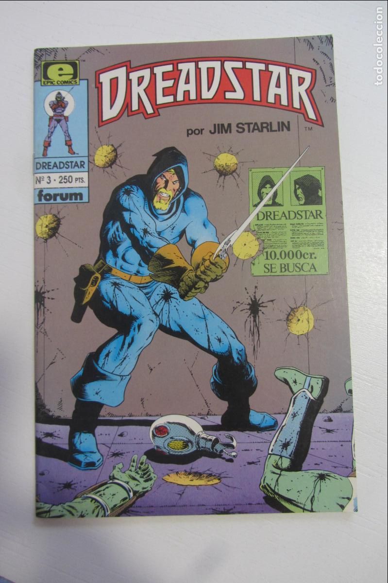 C&oacute;mics: DREADSTAR de JIM STARLIN N.&ordm; 3 EPIC COMICS 1986 MARVEL / ARX377