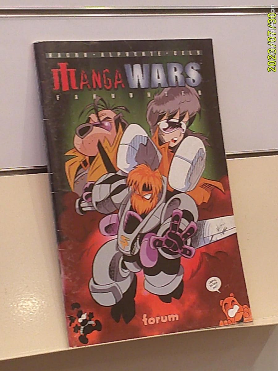 C&oacute;mics: MANGA WARS: FANHUNTER NACHO FERNANDEZ Y CELS PI&Ntilde;OL - FORUM