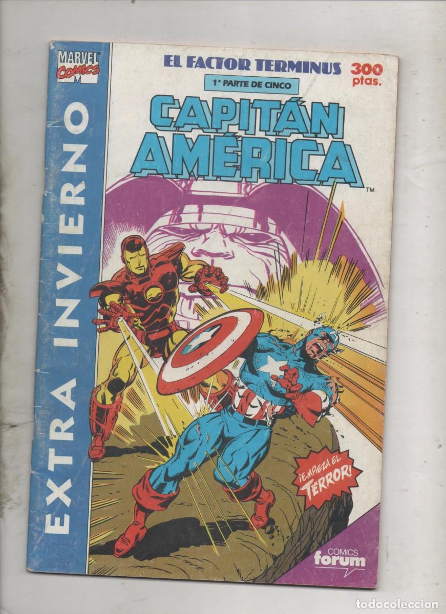 C&oacute;mics: CAPITAN AMERICA . EXTRA VERANO EL FACTOR TERMINUS . FORUM - E3