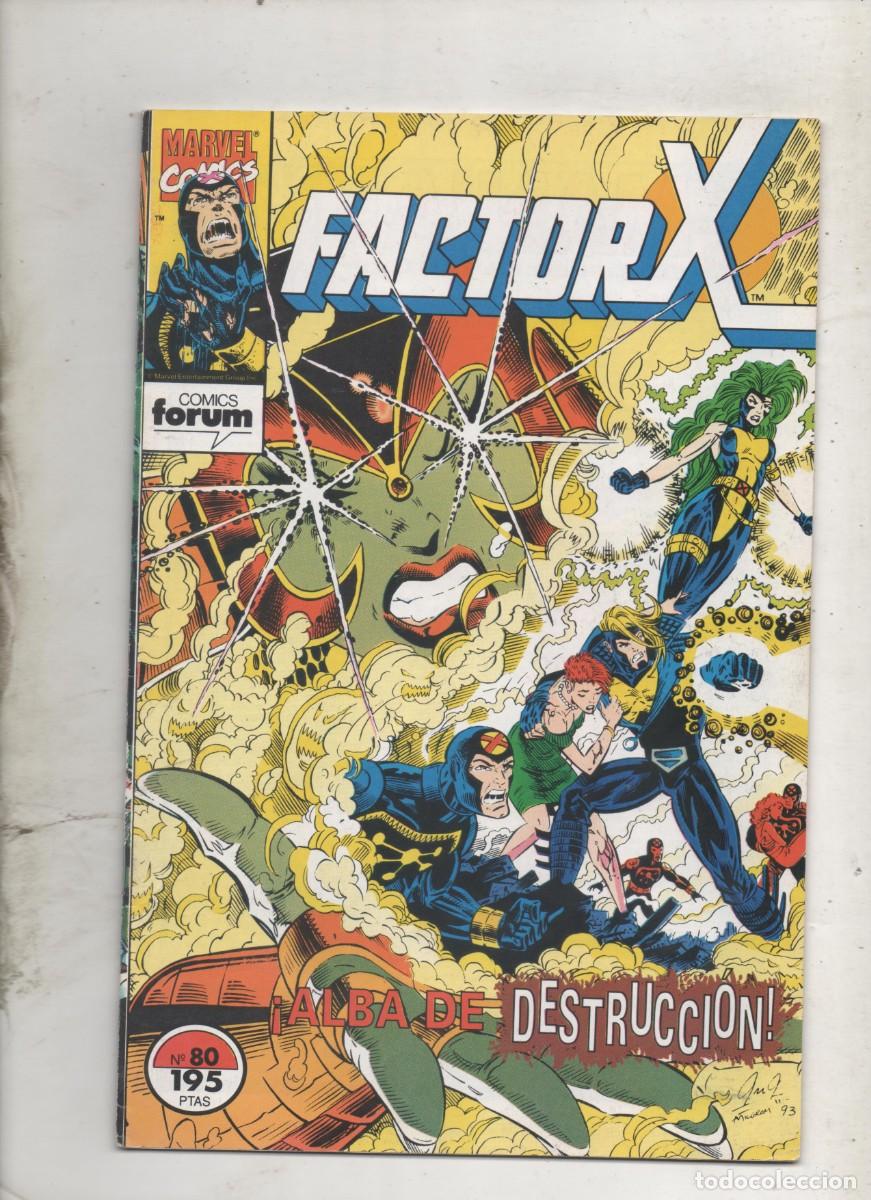 C&oacute;mics: FACTOR X N&ordm; 80 . FORUM - E3