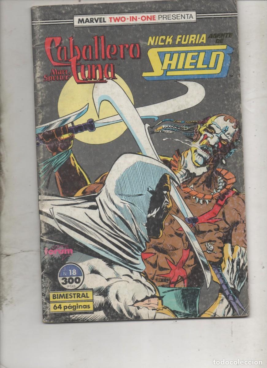 C&oacute;mics: CABALLERO LUNA NICK FURIA MARVEL TWO IN ONE N&ordm; 18 . FORUM - E3