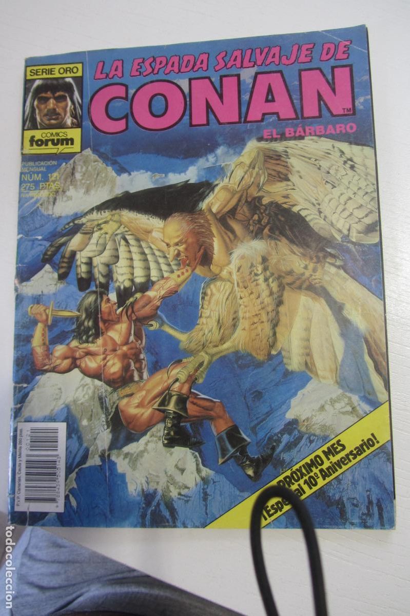 C&oacute;mics: LA ESPADA SALVAJE DE CONAN EL BARBARO N&ordm; 121 1&ordf; EDICION FORUM ARX378