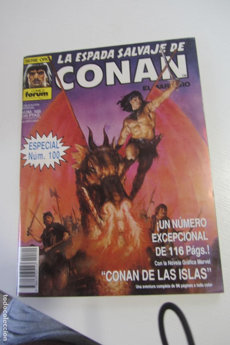 C&oacute;mics: LA ESPADA SALVAJE DE CONAN EL BARBARO N&ordm; 100 1&ordf; EDICION FORUM ARX378