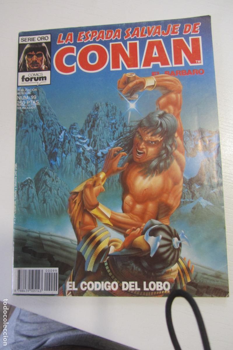 C&oacute;mics: LA ESPADA SALVAJE DE CONAN EL BARBARO N&ordm; 99 1&ordf; EDICION FORUM ARX378