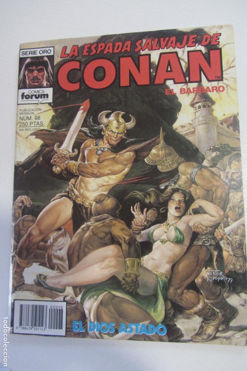 C&oacute;mics: LA ESPADA SALVAJE DE CONAN EL BARBARO N&ordm; 98 1&ordf; EDICION FORUM ARX378