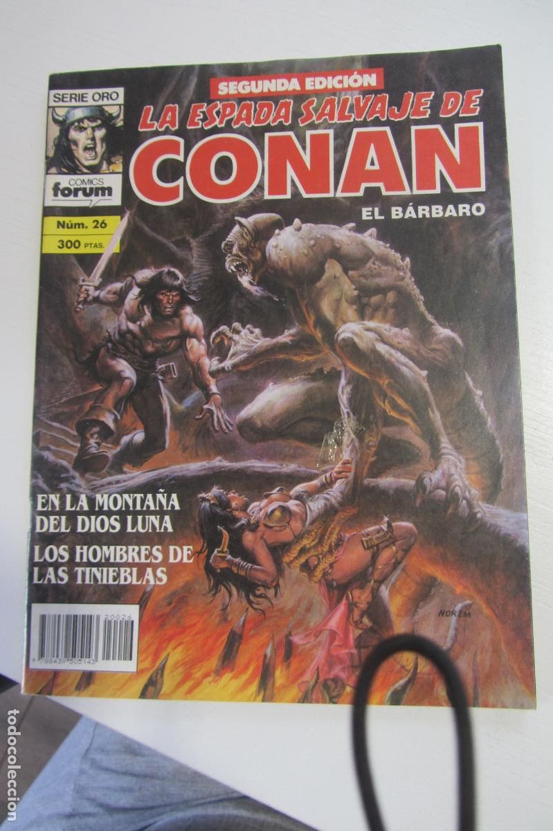 C&oacute;mics: LA ESPADA SALVAJE DE CONAN EL BARBARO N&ordm; 26 2&ordf; EDICION FORUM ARX378