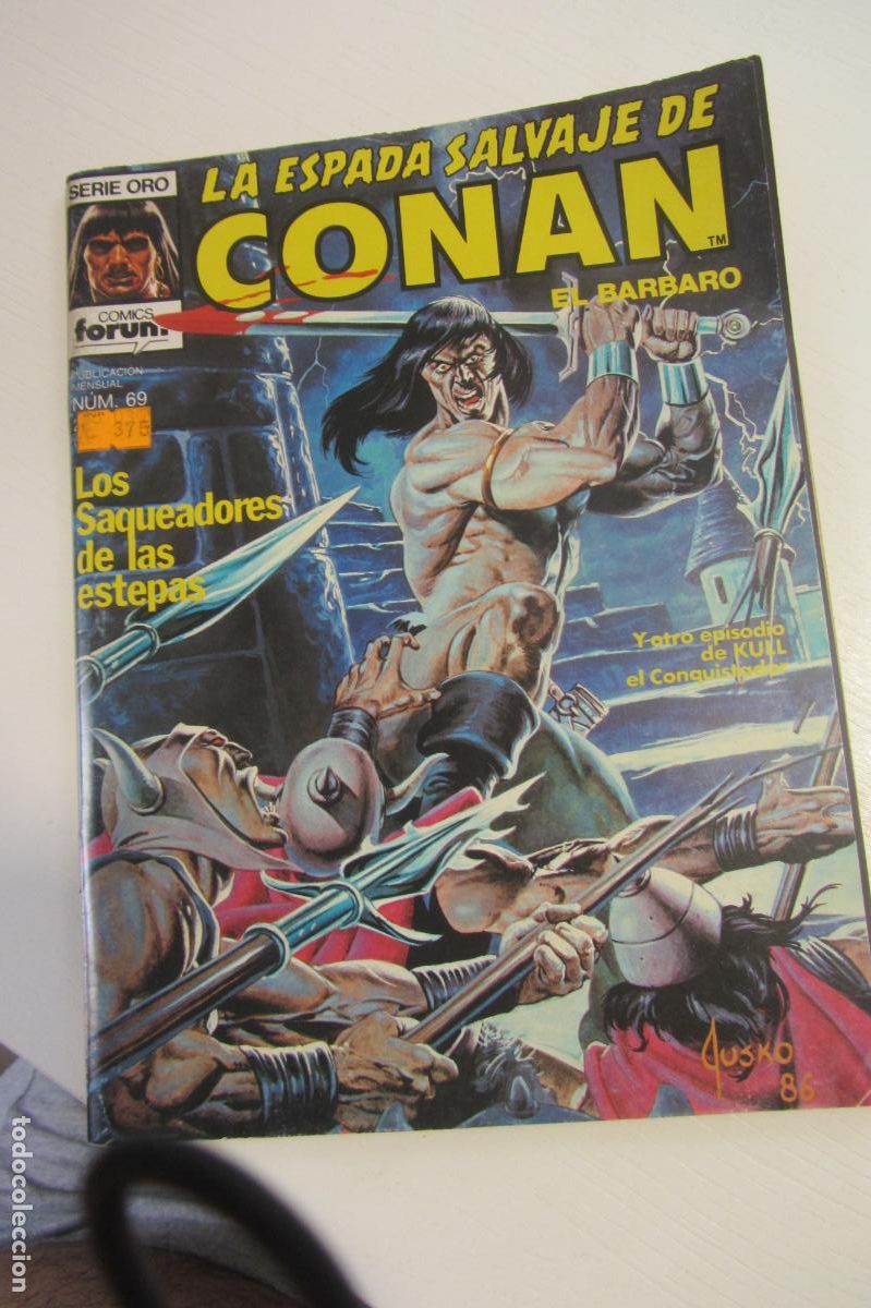 C&oacute;mics: LA ESPADA SALVAJE DE CONAN EL BARBARO N&ordm; 69 1&ordf; EDICION FORUM ARX378