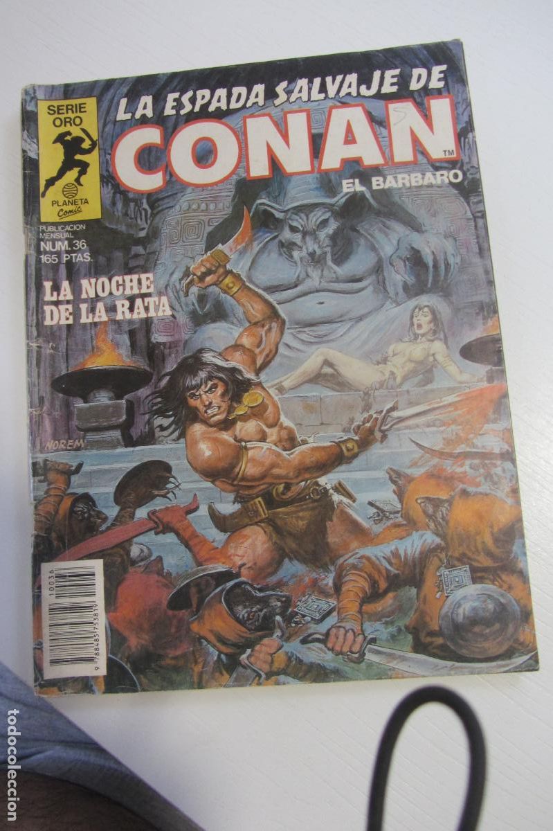 C&oacute;mics: LA ESPADA SALVAJE DE CONAN EL BARBARO N&ordm; 36 1 &ordf; EDICION FORUM ARX378