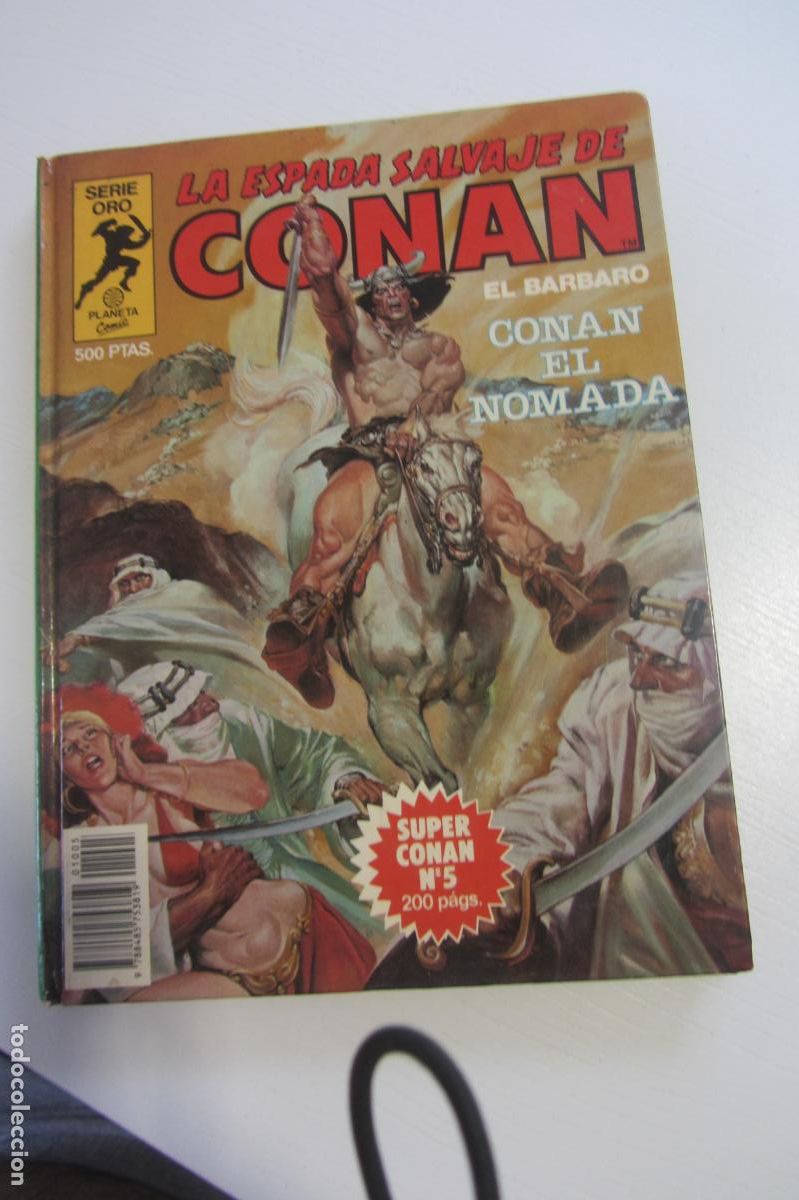 C&oacute;mics: SUPER CONAN, LA ESPADA SALVAJE DE CONAN N&ordm; 5 CONAN EL N&Oacute;MADA FORUM ARX378
