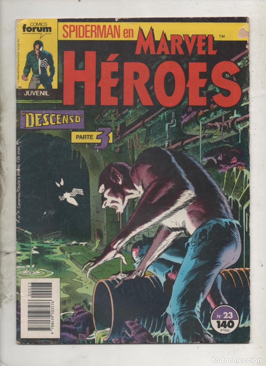 C&oacute;mics: MARVEL HEROES N&ordm; 23 . FORUM - E4