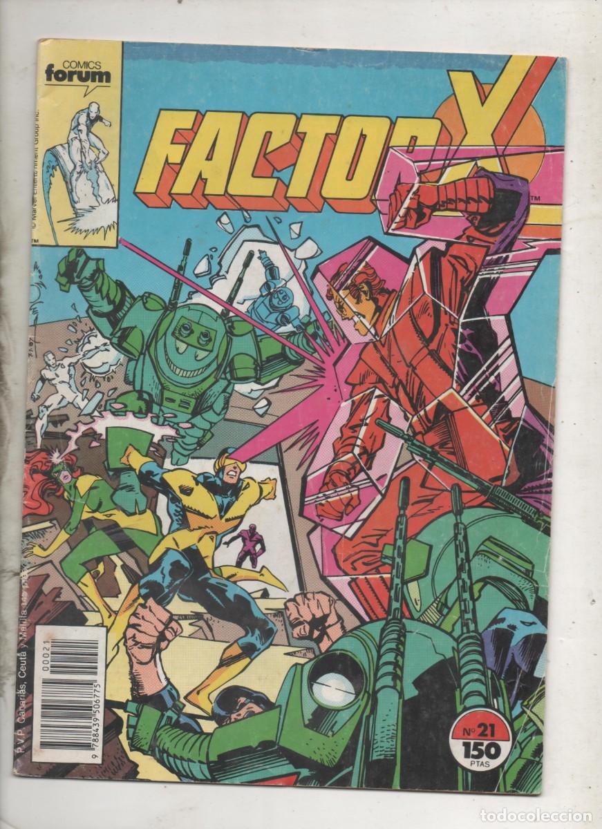C&oacute;mics: FACTOR X N&ordm; 21. FORUM - E4