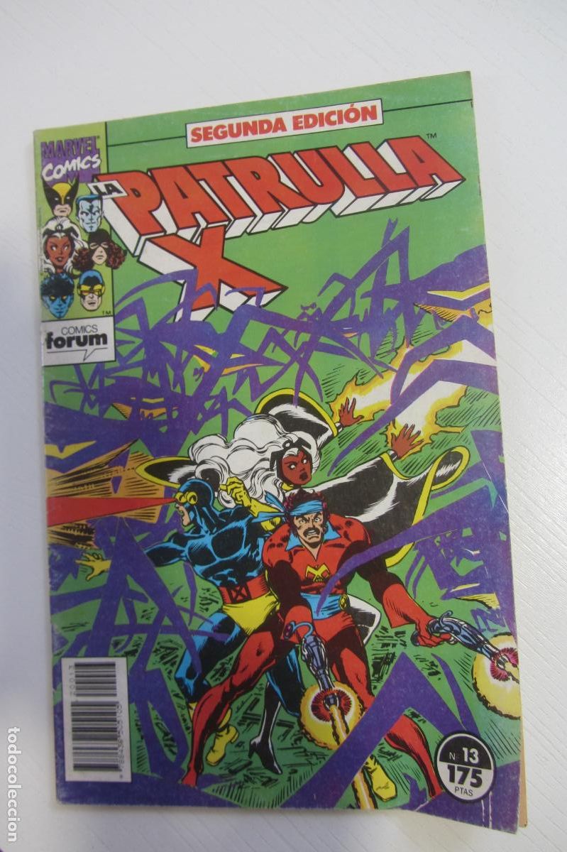C&oacute;mics: PATRULLA X N&ordm; 13 - SEGUNDA 2&ordf; EDICION - GRAPA FORUM BUEN ESTADO ARX379