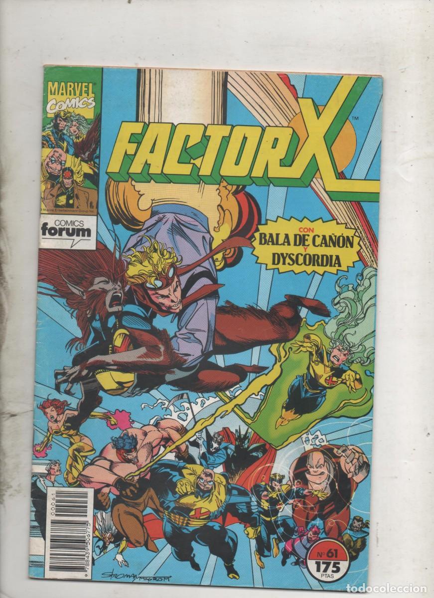 C&oacute;mics: FACTOR X N&ordm; 61 . FORUM - D5