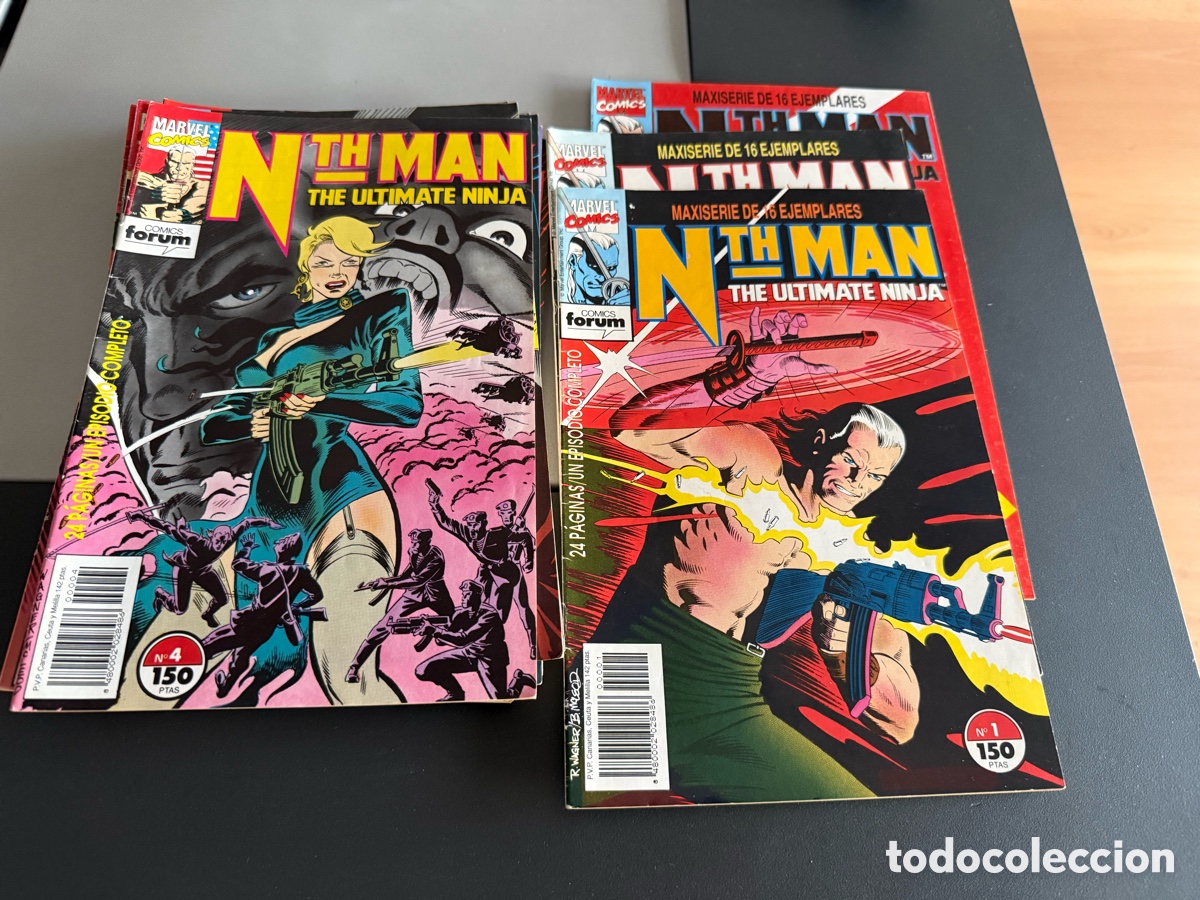 C&oacute;mics: NTH MAN. THE ULT&Iacute;MATE NINJA. F&Oacute;RUM. COMPLETA 16 n&uacute;meros