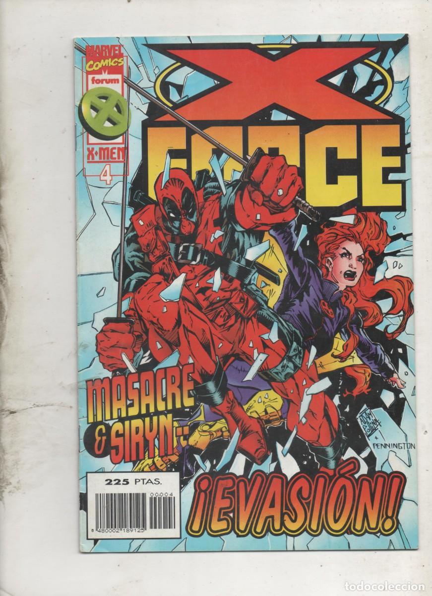 C&oacute;mics: X FORCE N&ordm;4 . FORUM - D5