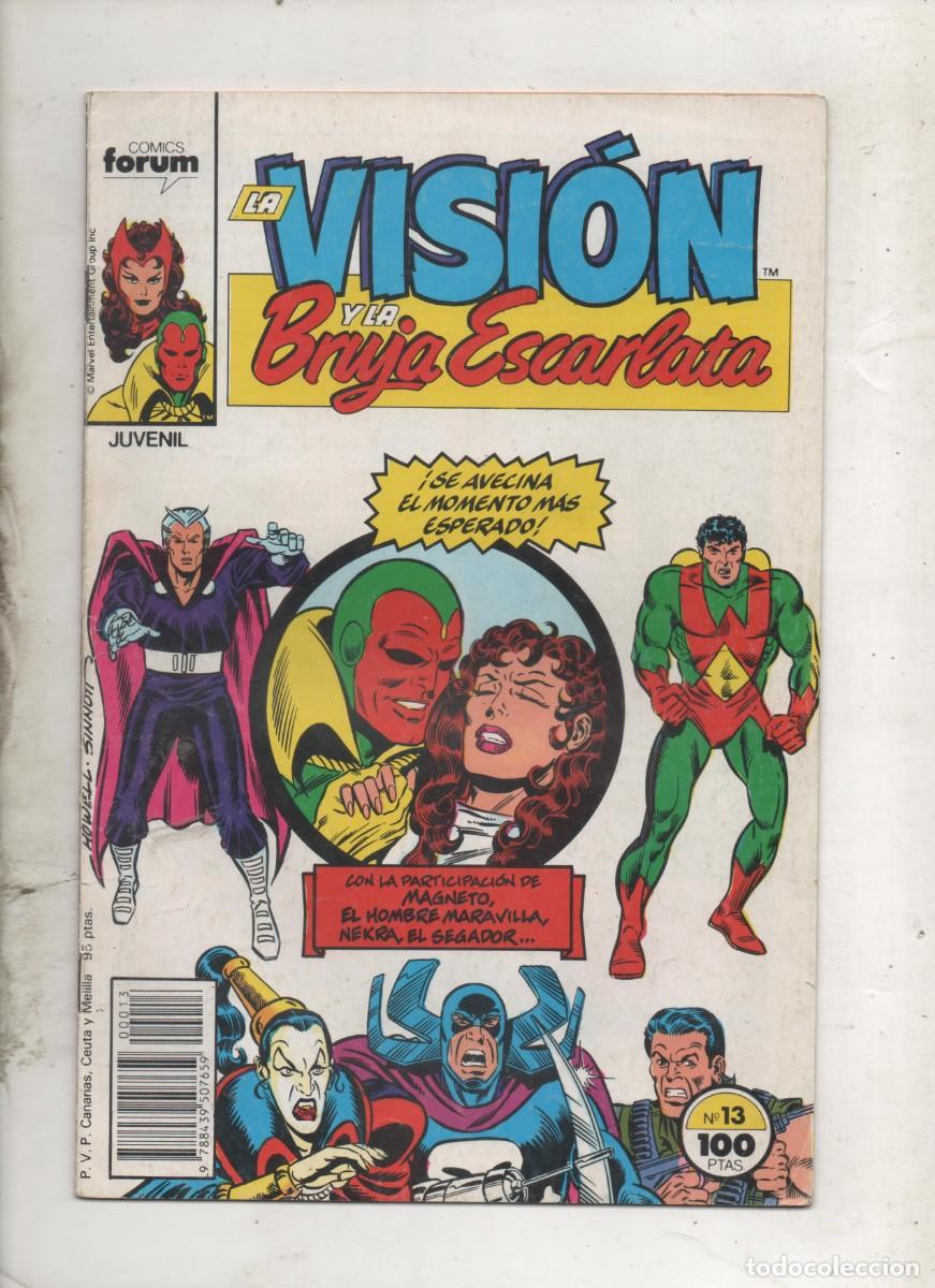 C&oacute;mics: LA VISION Y LA BRUJA ESCARLATA N&ordm; 13 . FORUM - D5