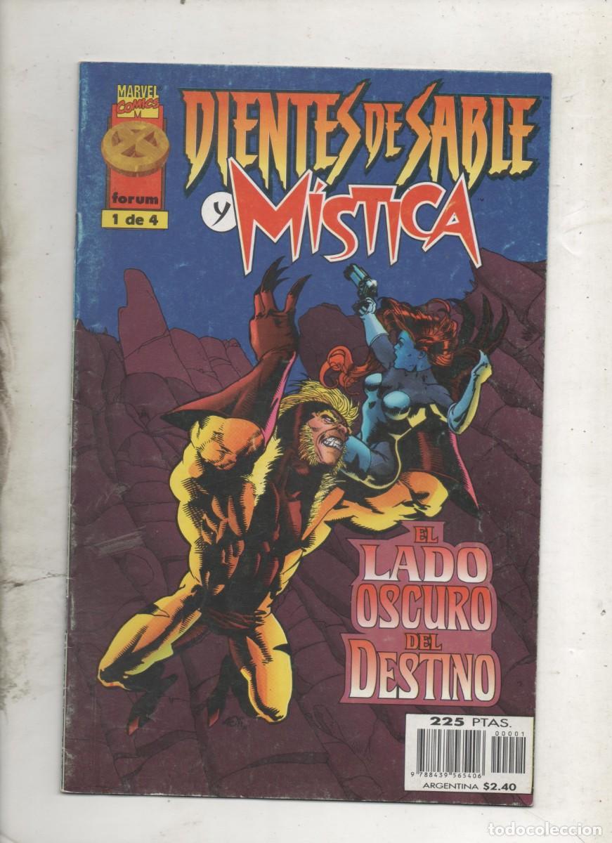 C&oacute;mics: DIENTES DE SABLE Y MISTICA N&ordm; 1 . FORUM - D5
