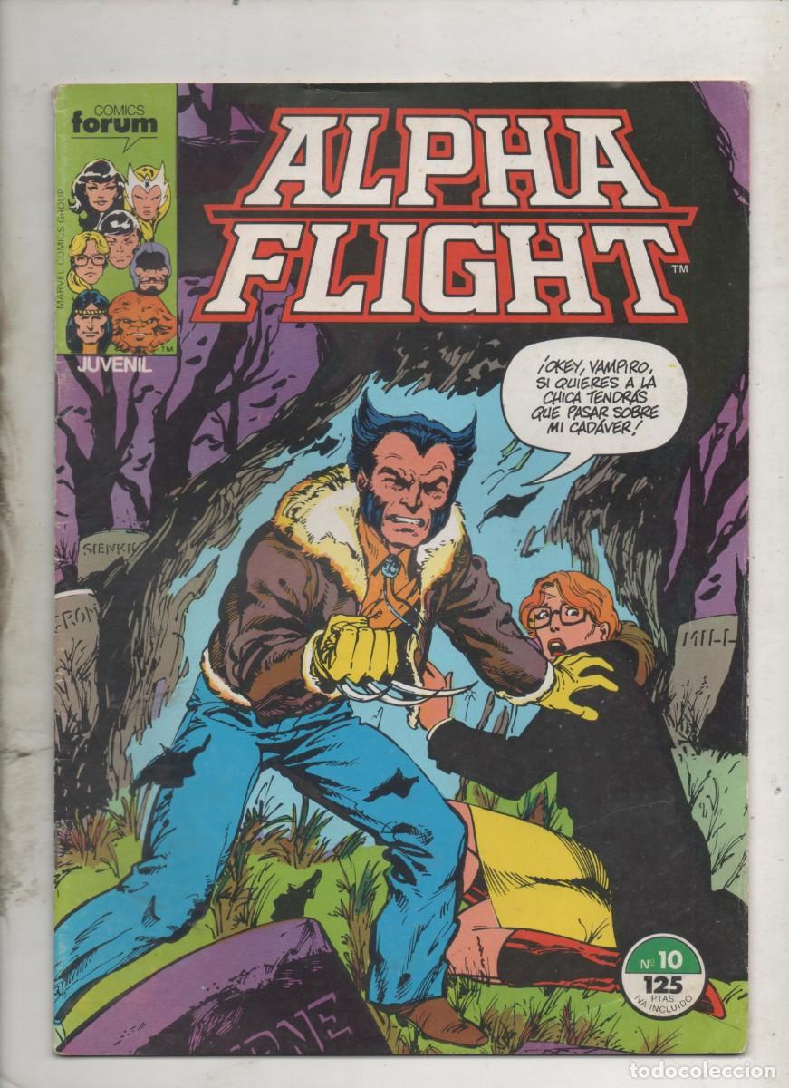 C&oacute;mics: ALPHA FLIGHT N&ordm; 10 . FORUM - D5