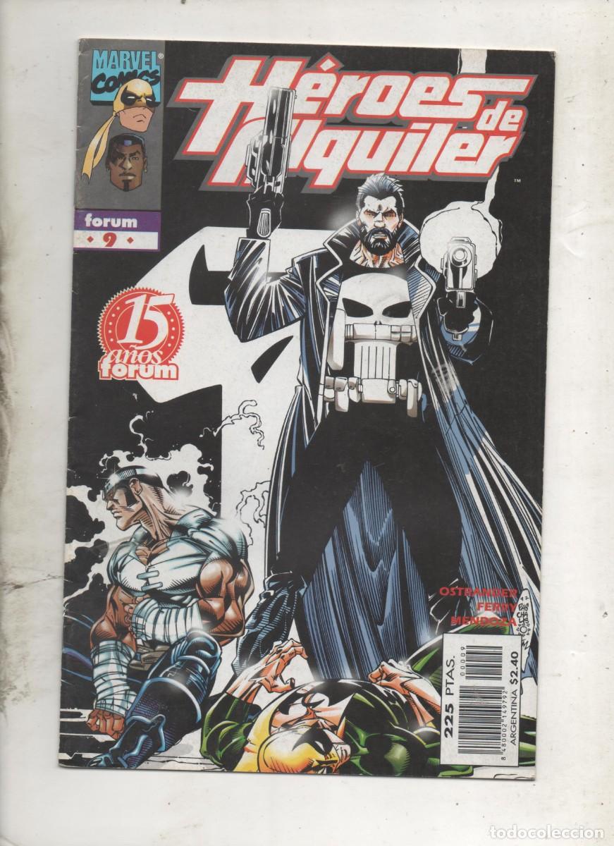 C&oacute;mics: HEROES DE ALQUILER N&ordm; 9 . FORUM - D5