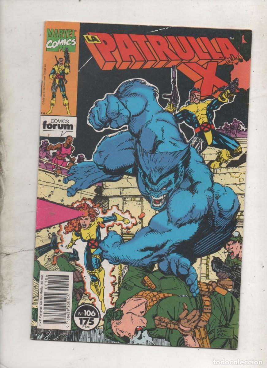 C&oacute;mics: PATRULLA X N&ordm; 106 . FORUM - D5