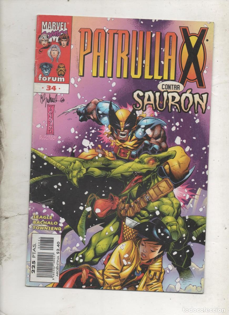 C&oacute;mics: PATRULLA X VOL.2 N&ordm; 34 . FORUM - D5