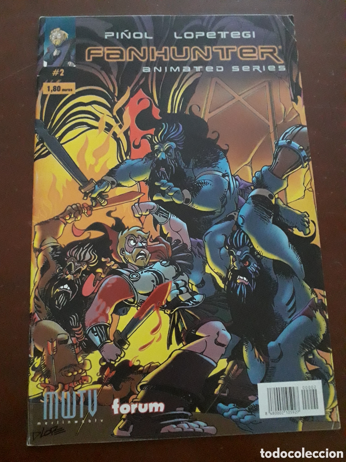 C&oacute;mics: FANHUNTER ANIMATED SERIES N&Uacute;MERO 2. EXCELENTE ESTADO