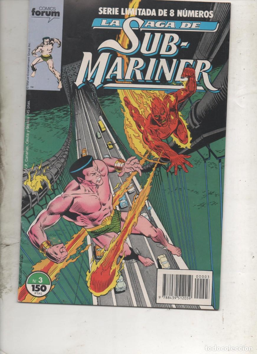 C&oacute;mics: LA SAGA DE SUB-MARINER N&ordm; 3 . FORUM - B3