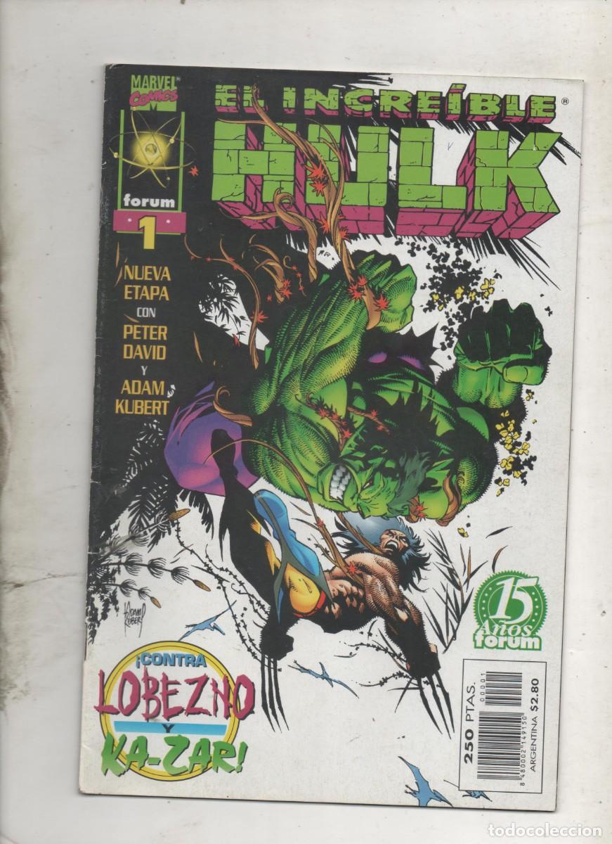 C&oacute;mics: EL INCREIBLE HULK N&ordm; 1 . FORUM - B3
