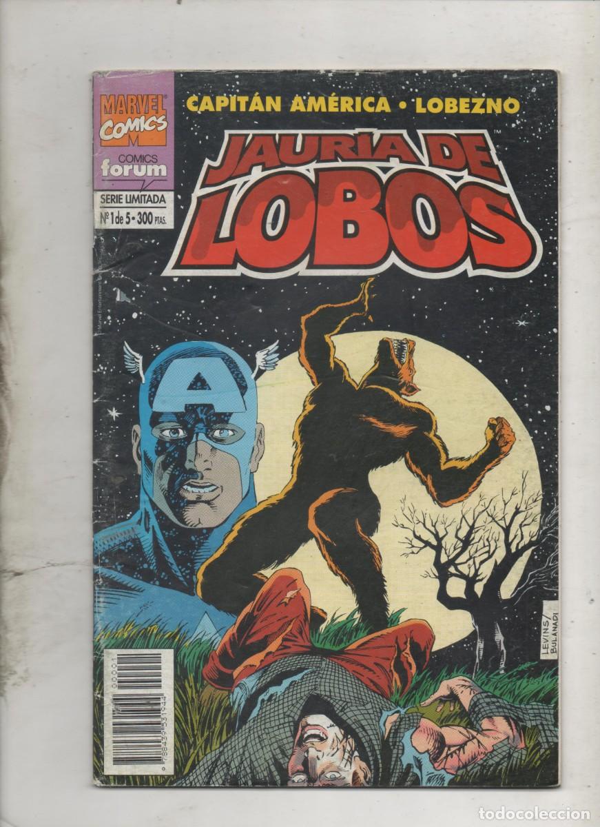C&oacute;mics: JAURIA DE LOBOS N&ordm; 1 .CAPITAN AMERICA / LOBEZNO. FORUM - B3