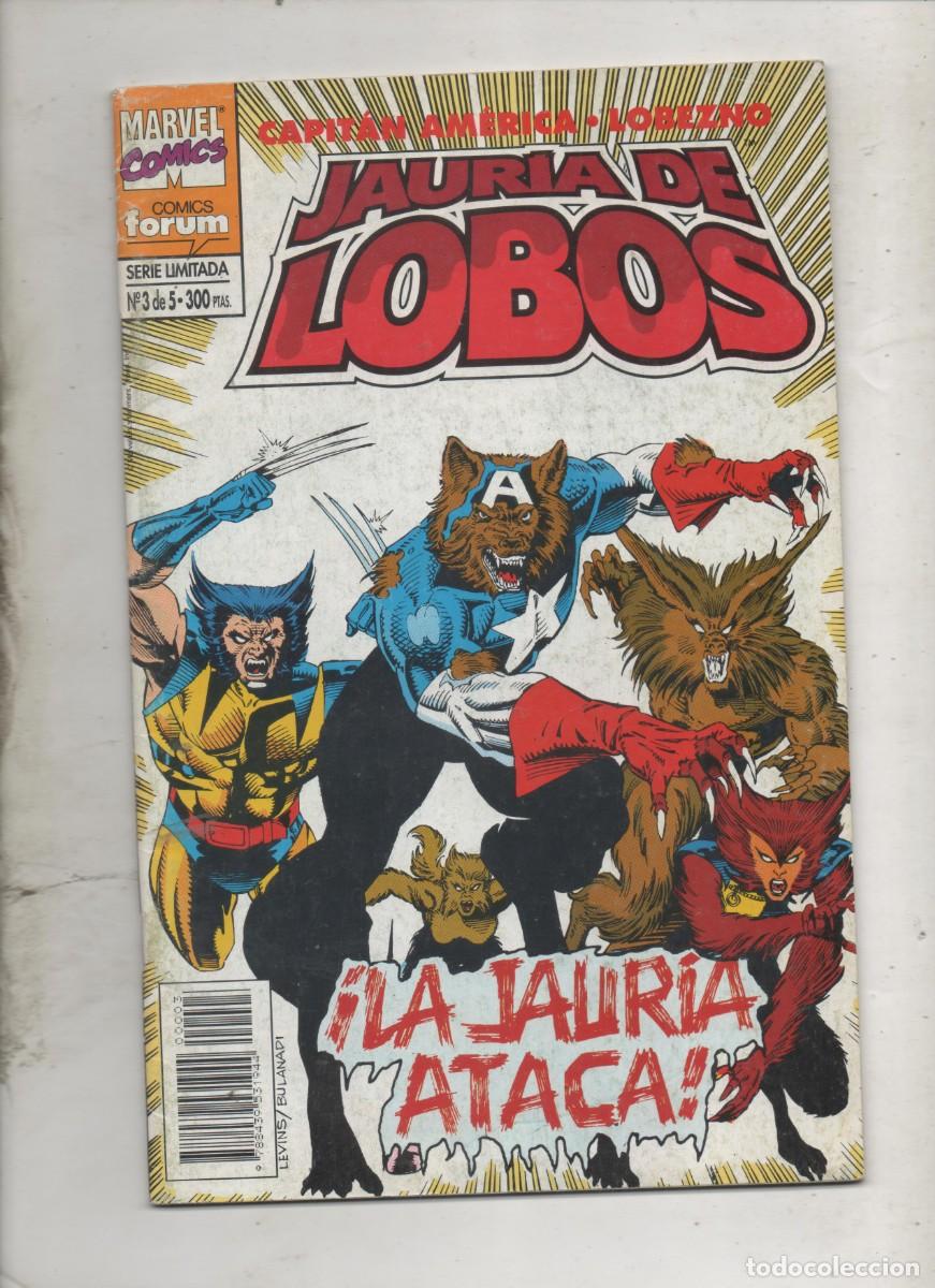 C&oacute;mics: JAURIA DE LOBOS N&ordm; 3 .CAPITAN AMERICA / LOBEZNO. FORUM - B3