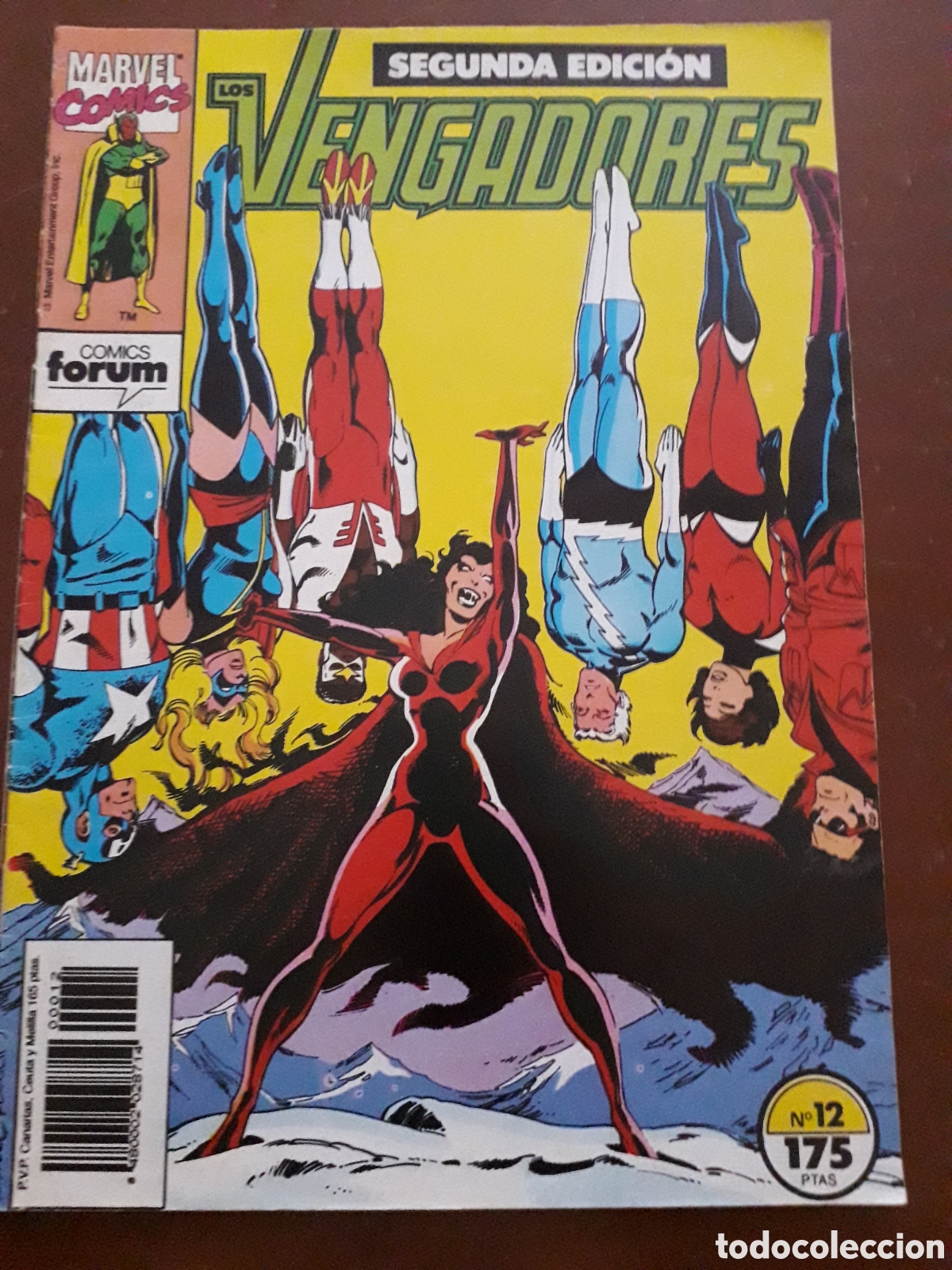 C&oacute;mics: VENGADORES N&Uacute;MERO 12. SEGUNDA EDICI&Oacute;N