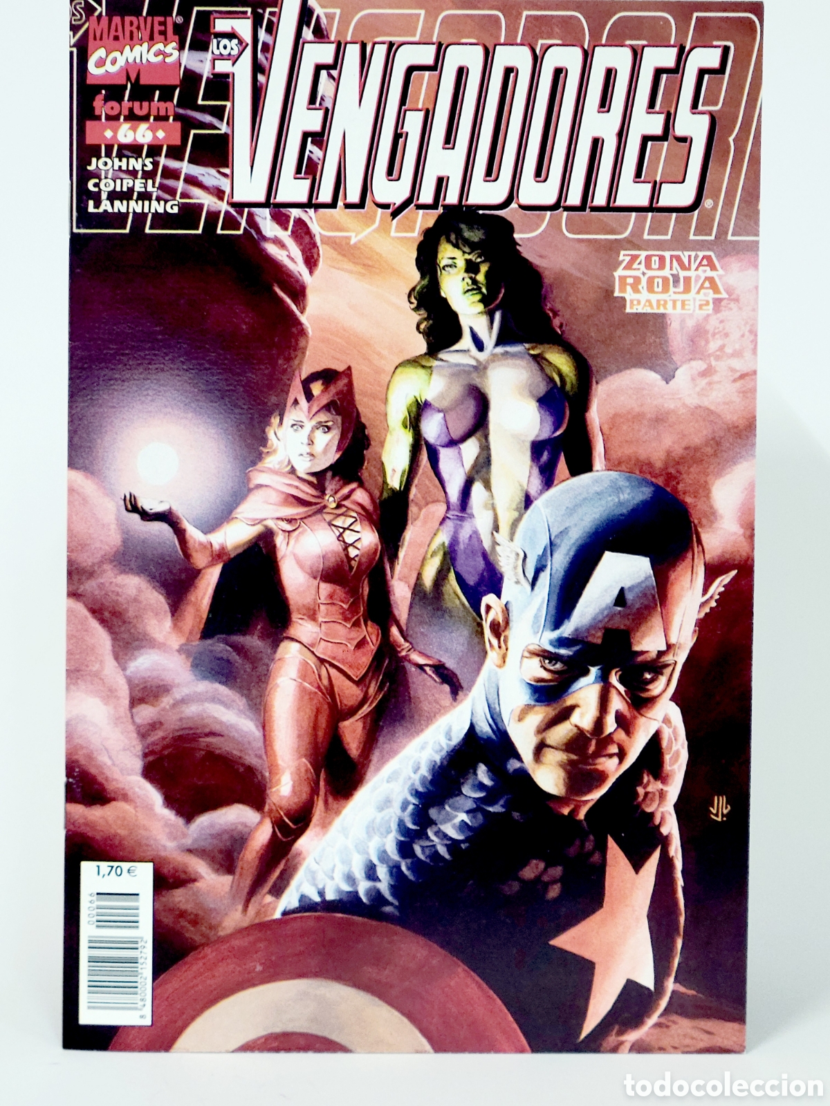 C&oacute;mics: C&Oacute;MIC LOS VENGADORES 66 VOL.3 FORUM MARVEL VOLUMEN GRAPA DE KIOSCO