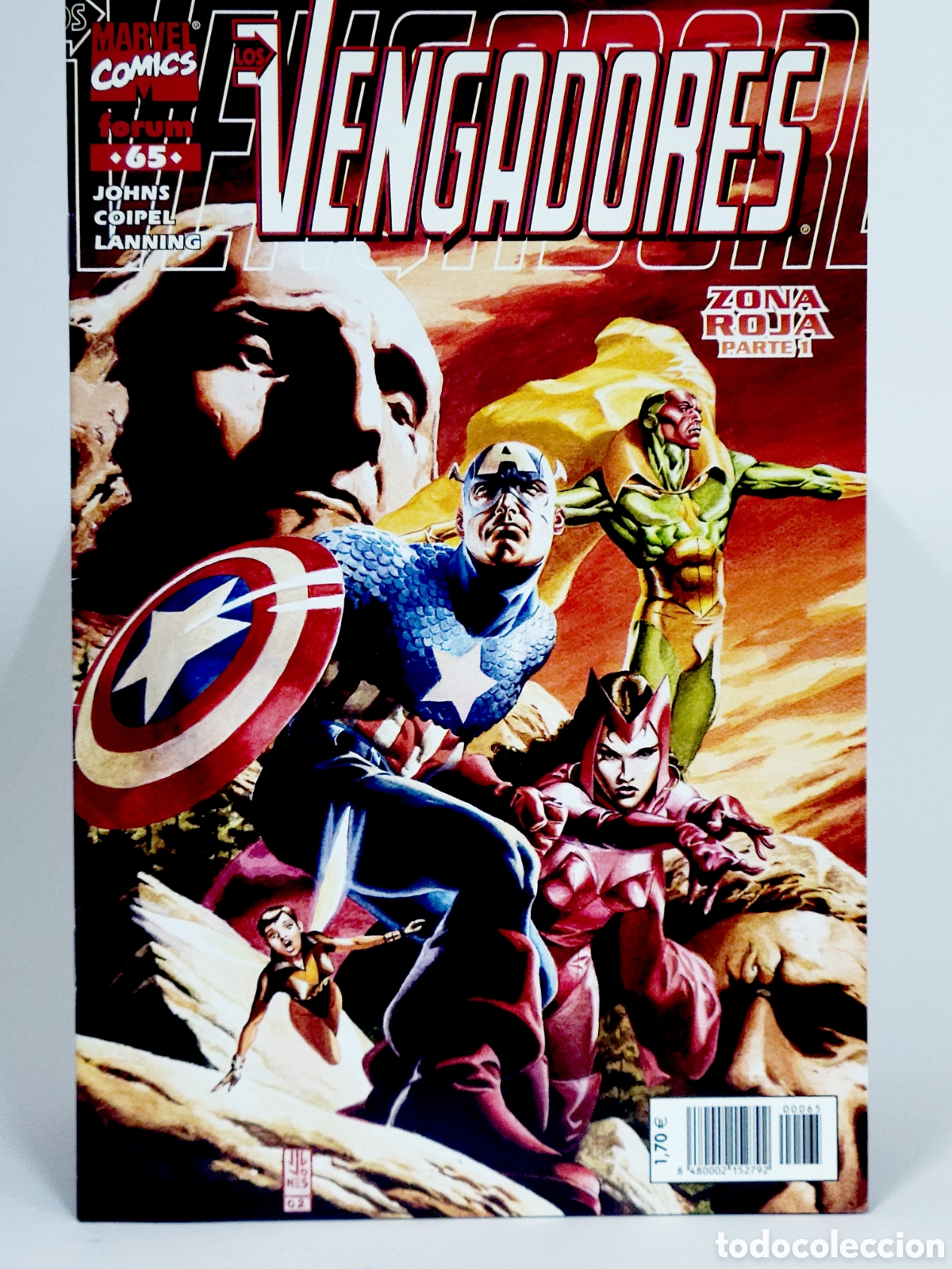 C&oacute;mics: C&Oacute;MIC LOS VENGADORES 65 VOL.3 FORUM MARVEL VOLUMEN GRAPA DE KIOSCO