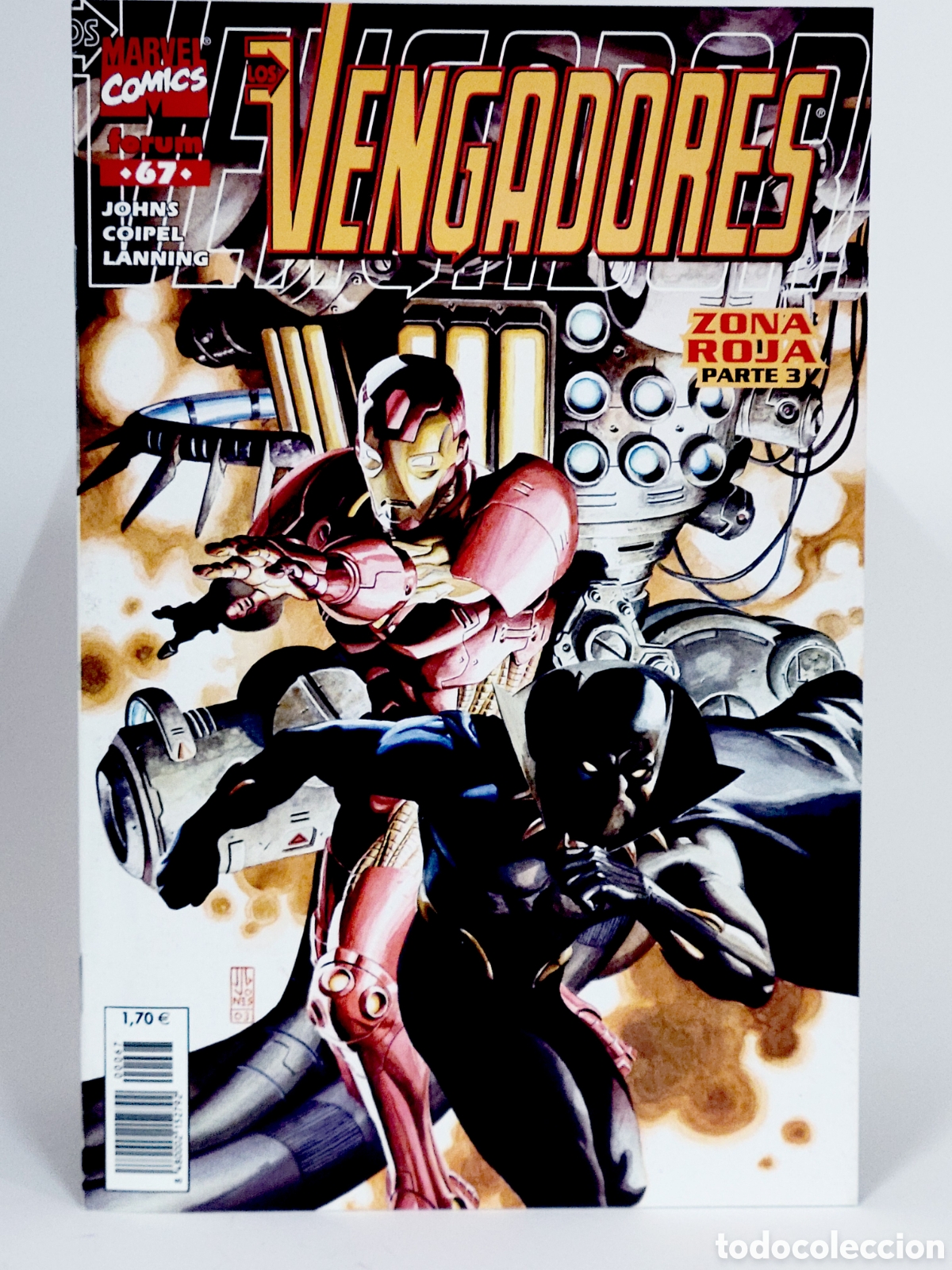 C&oacute;mics: C&Oacute;MIC LOS VENGADORES 67 VOL.3 FORUM MARVEL VOLUMEN GRAPA DE KIOSCO