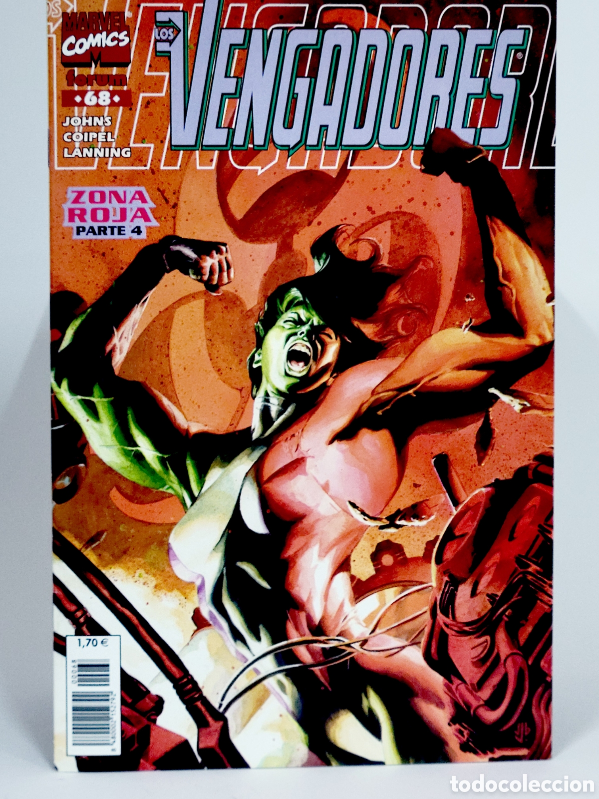 C&oacute;mics: C&Oacute;MIC LOS VENGADORES 68 VOL.3 FORUM MARVEL VOLUMEN GRAPA DE KIOSCO