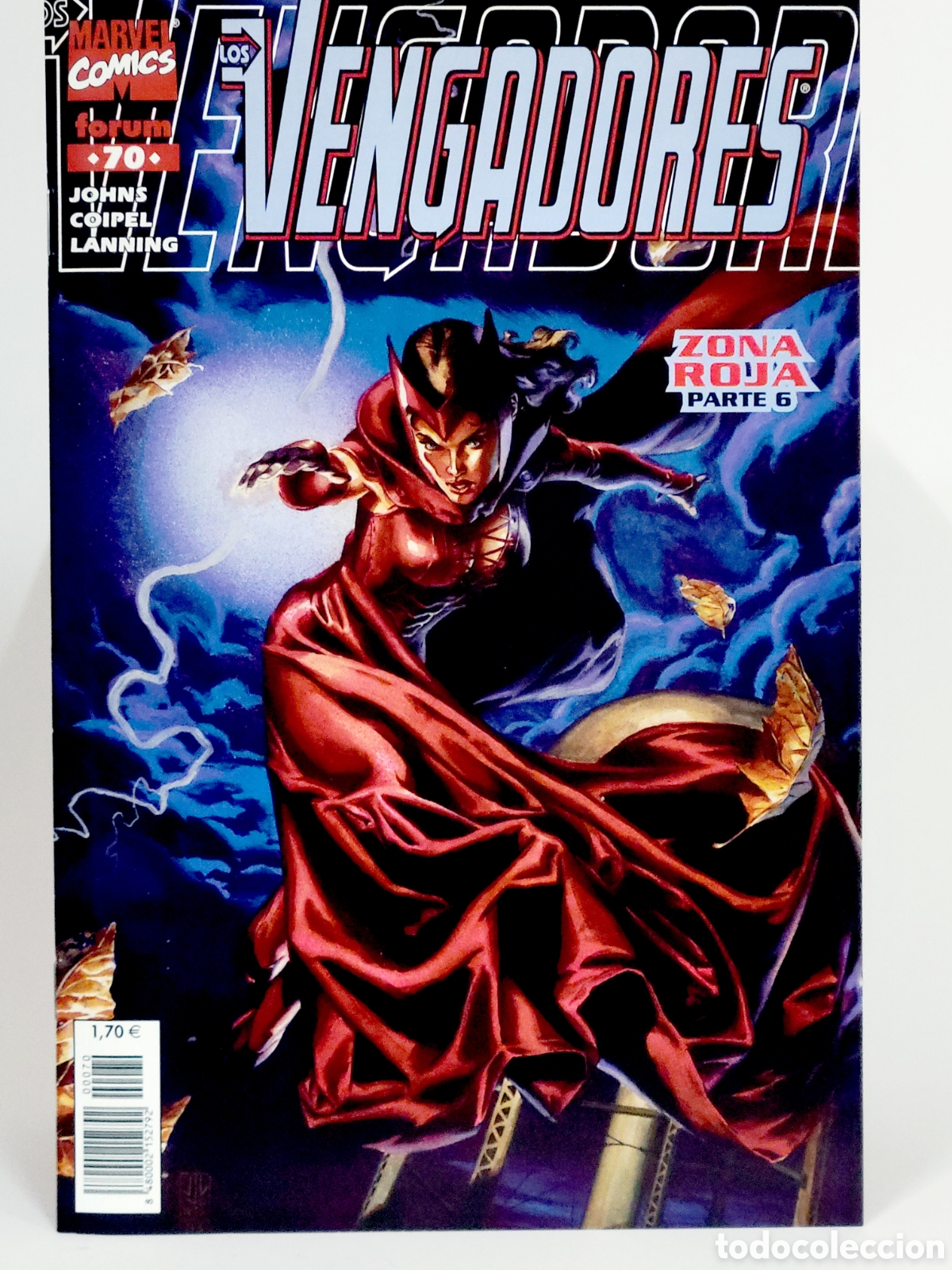 C&oacute;mics: C&Oacute;MIC LOS VENGADORES 70 VOL.3 ZONA ROJA FORUM MARVEL VOLUMEN GRAPA DE KIOSCO