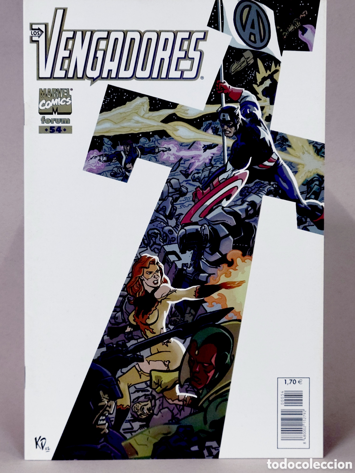 Comics: C&Oacute;MIC LOS VENGADORES 54 VOL.3 FORUM MARVEL VOLUMEN GRAPA DE KIOSCO