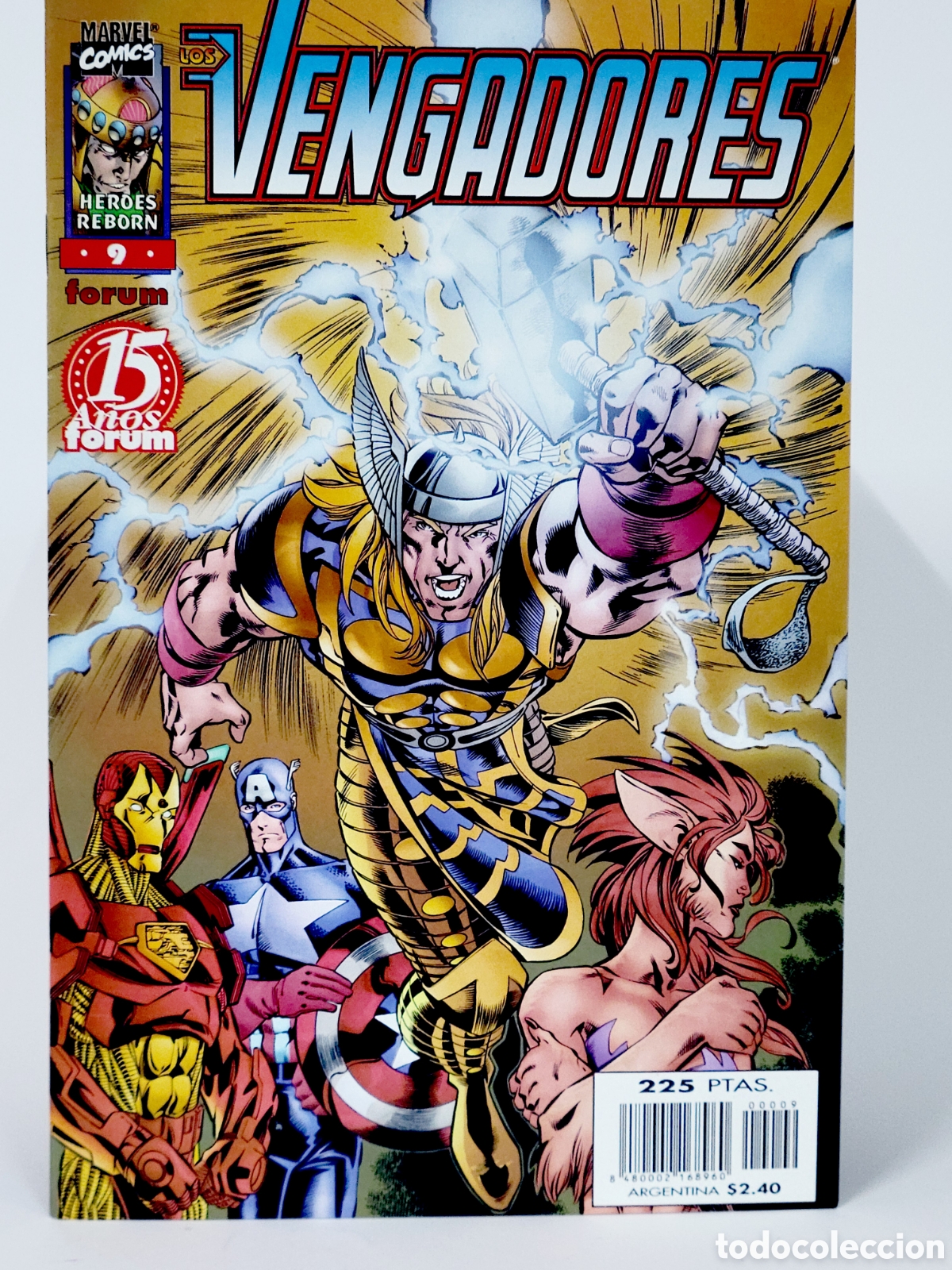 Comics: C&Oacute;MIC HEROES REBORN LOS VENGADORES 9 FORUM MARVEL GRAPA DE KIOSCO