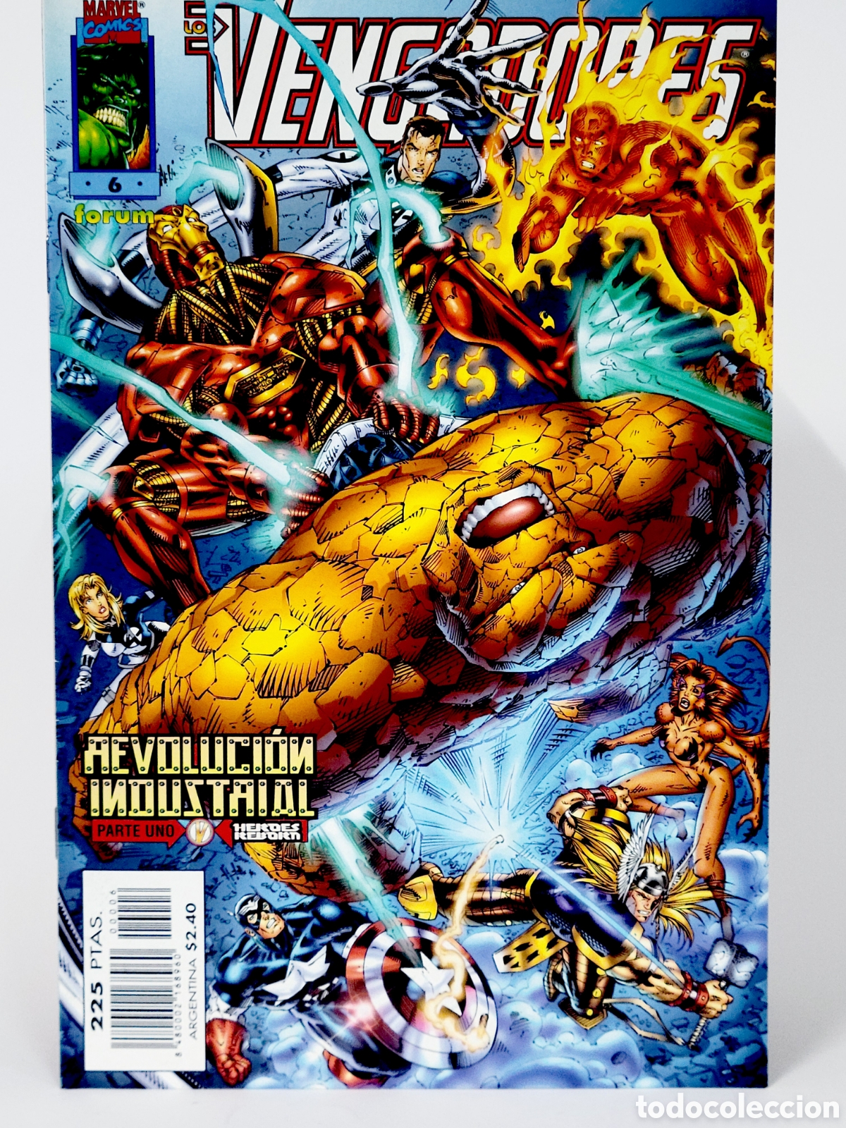 Comics: C&Oacute;MIC HEROES REBORN LOS VENGADORES 6 FORUM MARVEL GRAPA DE KIOSCO