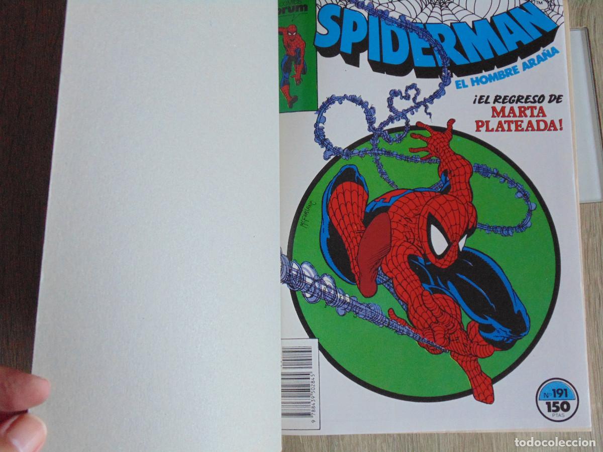 C&oacute;mics: Retapado Spiderman n&ordm; 191 al 195 Vol-1. Marvel / Forum. - Foto 2