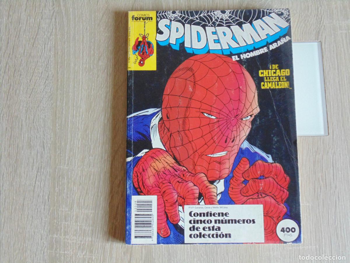 Comics: Retapado Spiderman n&ordm; 201 al 205 Vol-1. Marvel / Forum.