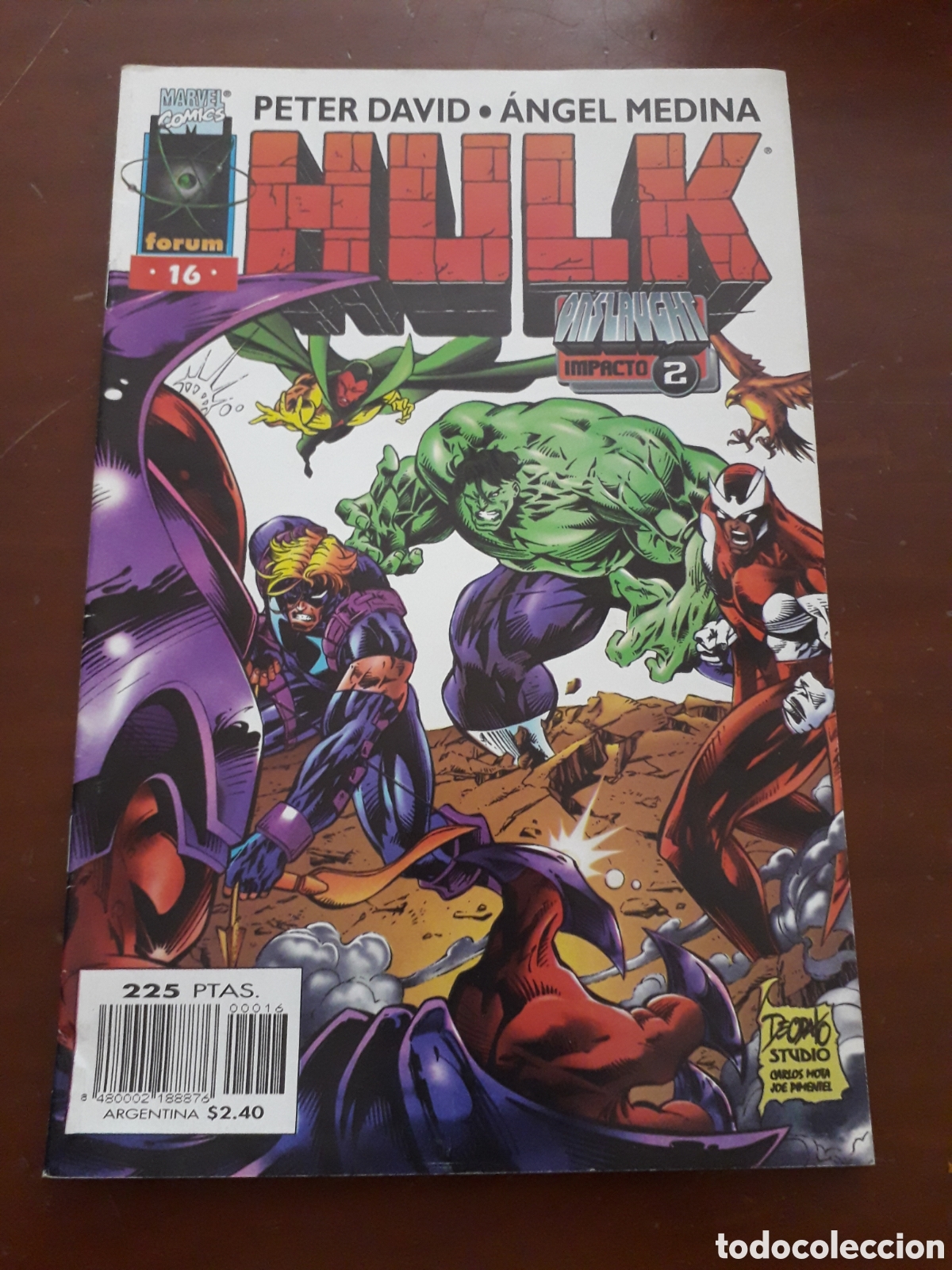 C&oacute;mics: HULK N&Uacute;MERO 16. ONSLAUGHT