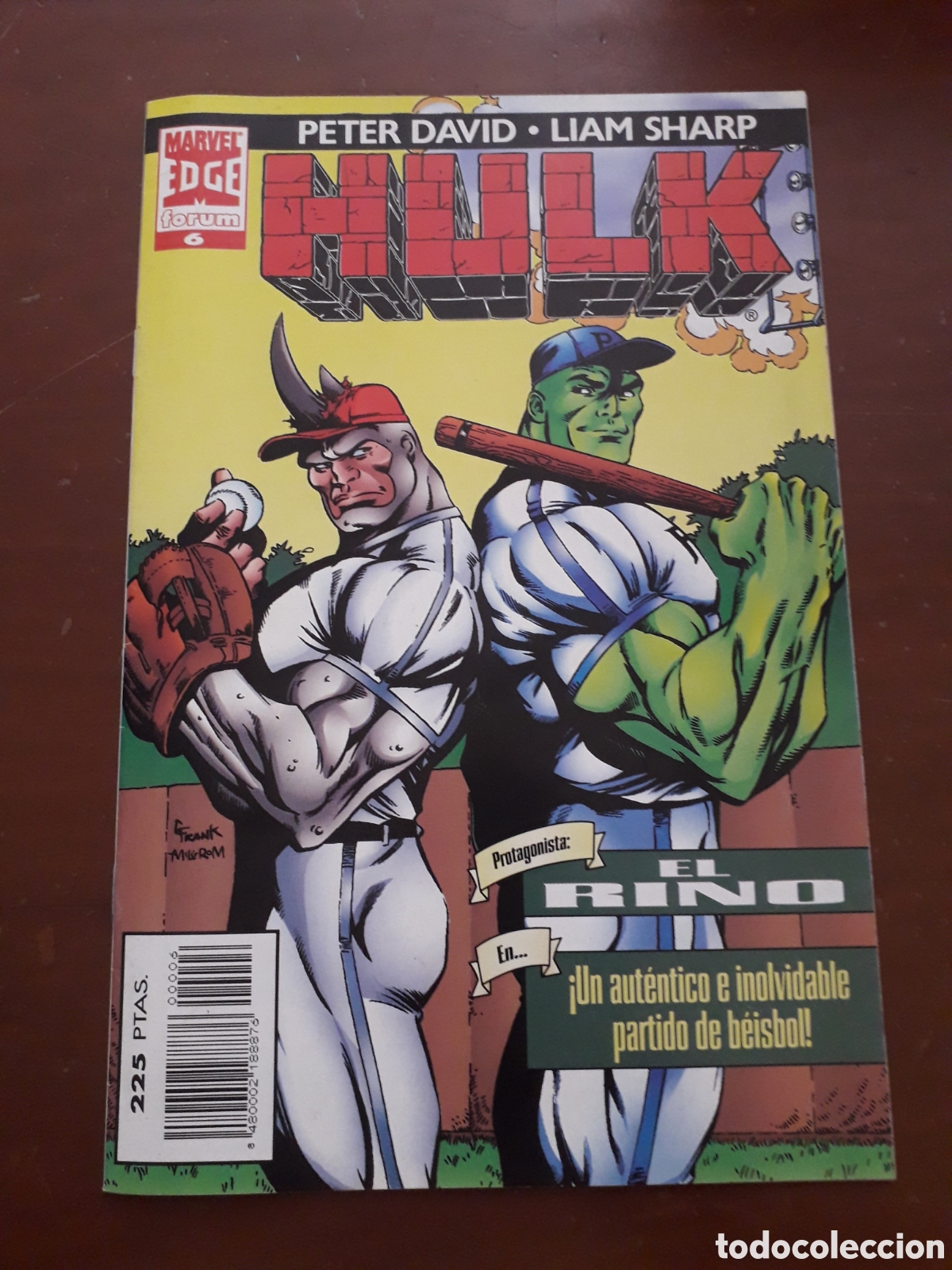C&oacute;mics: HULK N&Uacute;MERO 6. PETER DAVID. EXCELENTE ESTADO