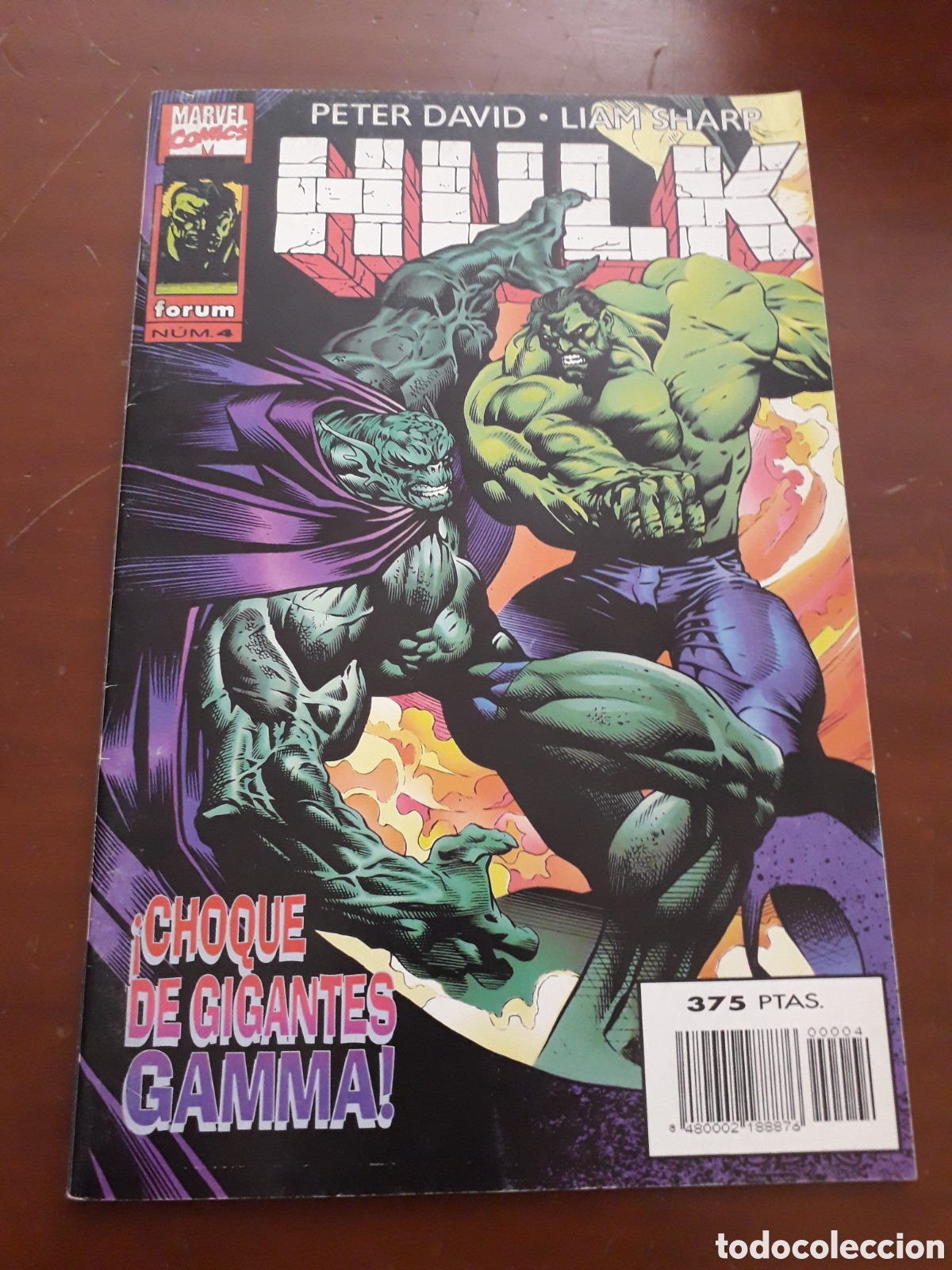 C&oacute;mics: HULK N&Uacute;MERO 4. PETER DAVID