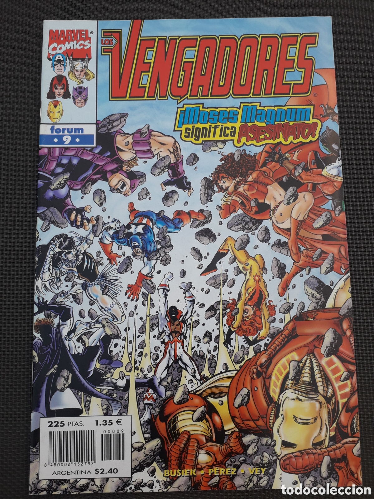 C&oacute;mics: VENGADORES N&Uacute;MERO 9. VOLUMEN 3. EXCELENTE ESTADO