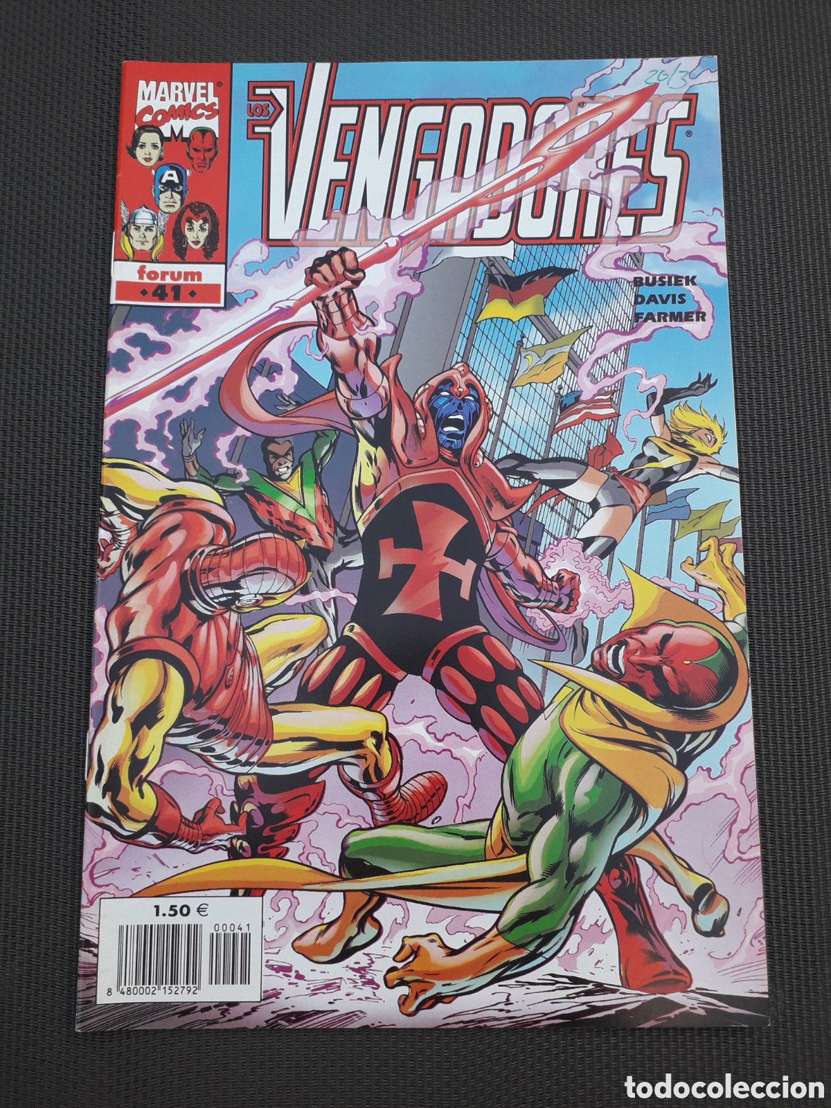 C&oacute;mics: LOS VENGADORES N&Uacute;MERO 41. VOL 3. EXCELENTE ESTADO