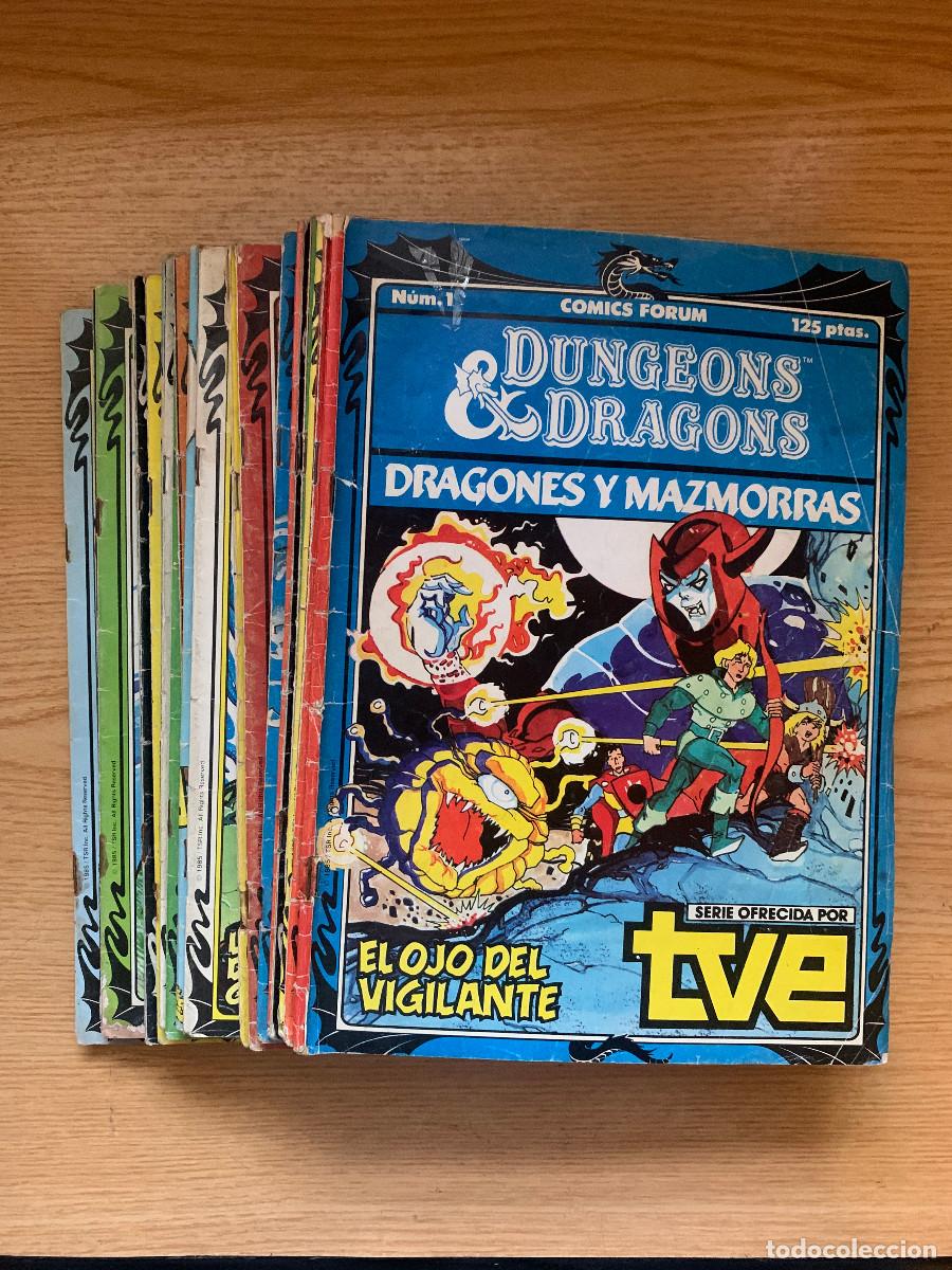 C&oacute;mics: Dungeons & Dragones - Dragones y Mazmorras - Semi Completa - Estado Justo - Faltan 5 9 18 22 27