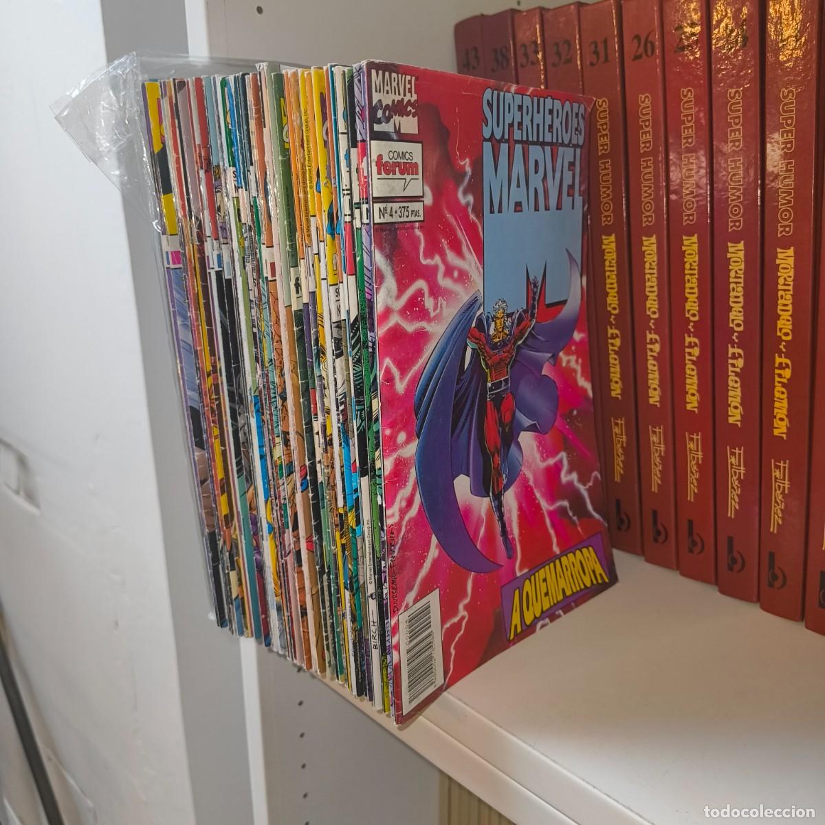 C&oacute;mics: Lote 67 c&oacute;mics Marvel Forum a&ntilde;os 90 &ndash; Spider-Man, Vengadores, Thor y m&aacute;s