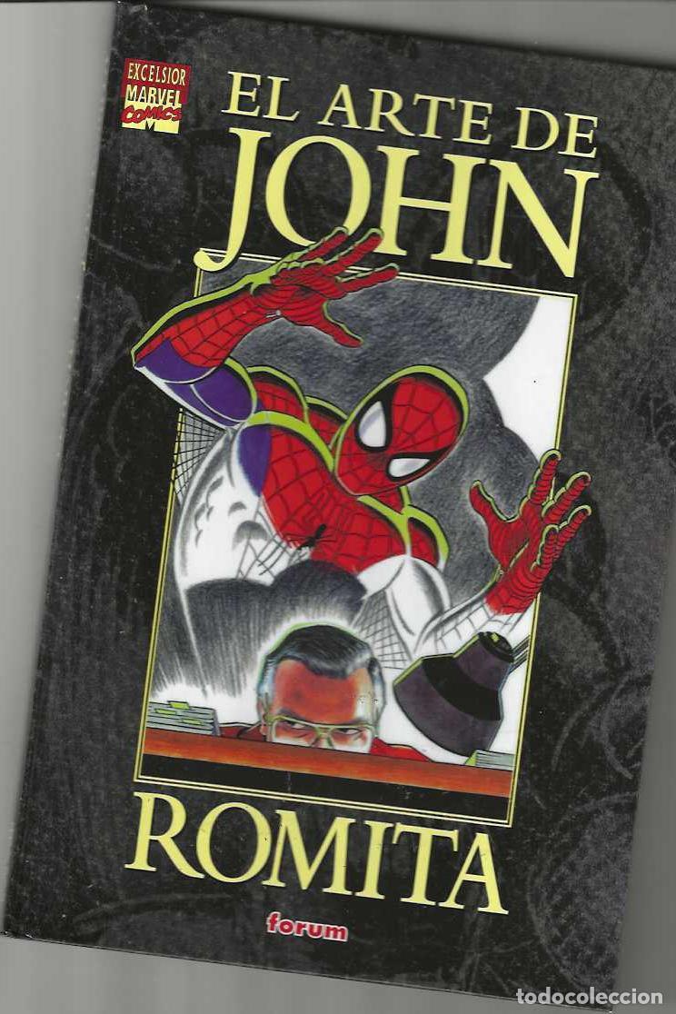 C&oacute;mics: EL ARTE DE JOHN ROMITA - TOMO TAPA DURA FORUM - MUY BUEN ESTADO