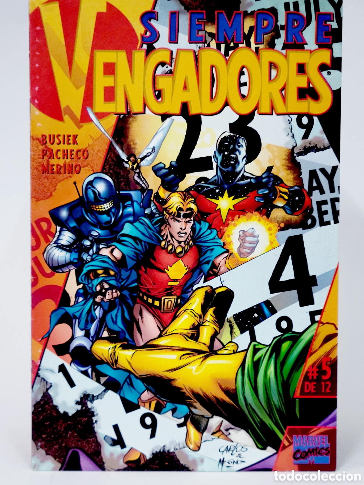C&oacute;mics: C&Oacute;MIC SIEMPRE VENGADORES 5 FORUM MARVEL GRAPA MUY BUEN ESTADO ESTADO
